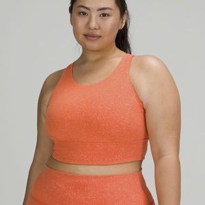 lululemon wunder train long line bra
